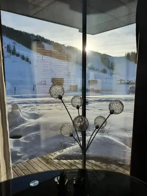 Höss-Alpin-Lodge im Winter