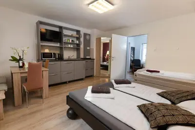 Ein Bett oder Betten in einem Zimmer der Unterkunft ALPINpelso