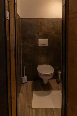 Ein Badezimmer in der Unterkunft ALPINpelso