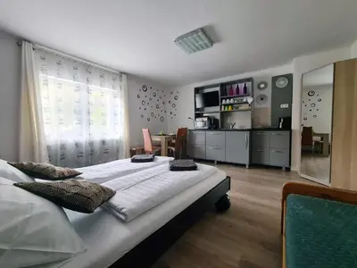 Ein Bett oder Betten in einem Zimmer der Unterkunft ALPINpelso