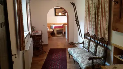 Ein Bett oder Betten in einem Zimmer der Unterkunft Haus Bellevue