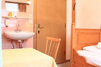 Ein Bett oder Betten in einem Zimmer der Unterkunft #hostFLACHAU1
