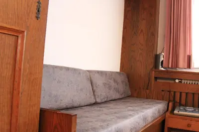 Ein Sitzbereich in der Unterkunft #hostFLACHAU1