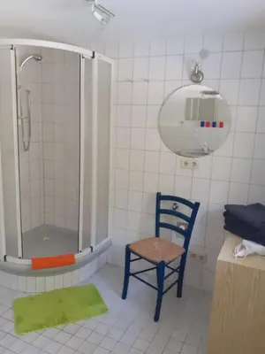 Ein Badezimmer in der Unterkunft Landhaus-Königsberg, Vorberg 360 Ebengütlweg