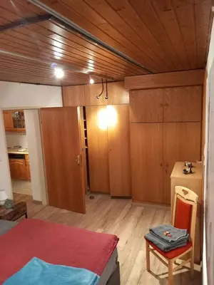 Ein Bett oder Betten in einem Zimmer der Unterkunft Landhaus-Königsberg, Vorberg 360 Ebengütlweg