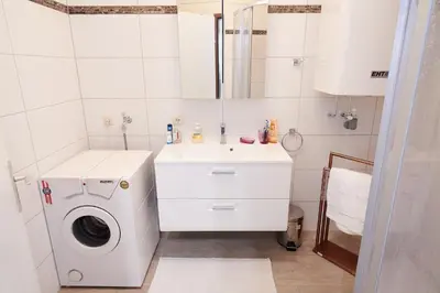 Ein Badezimmer in der Unterkunft Ferienwohnung Klauber Schöder