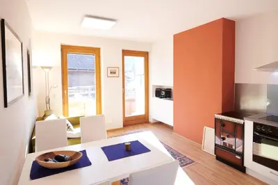 TV/Unterhaltungsangebot in der Unterkunft Ferienwohnung Klauber Schöder