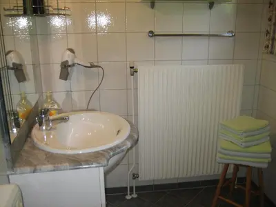 Ein Badezimmer in der Unterkunft Ferienhaus Margotti