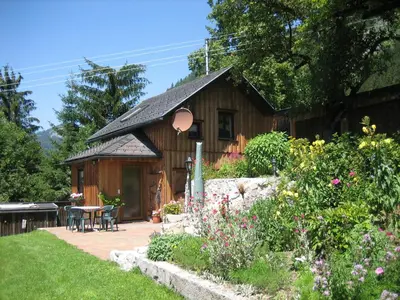 Ein Garten an der Unterkunft Ferienhaus Margotti
