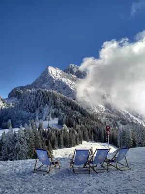Appartement Leh im Winter