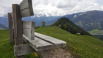 Naturlandschaft in der Nähe der Ferienwohnung