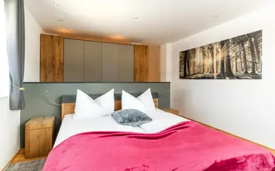 Ein Bett oder Betten in einem Zimmer der Unterkunft Berg&Selig Apartment