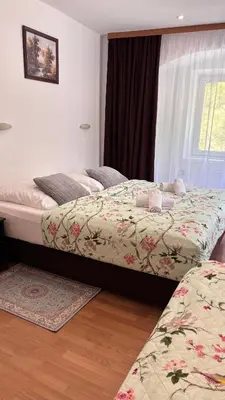 Ein Bett oder Betten in einem Zimmer der Unterkunft Gasthof Durigon
