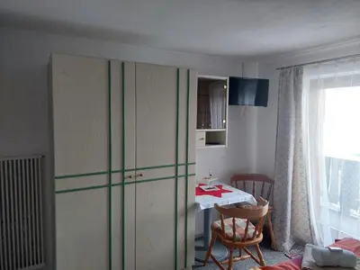 Küche/Küchenzeile in der Unterkunft Waldhaus