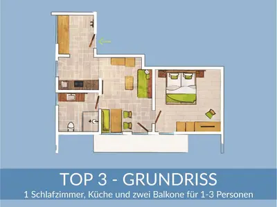 Grundriss der Unterkunft Heimathaus Dengg - Ferienwohnungen im Lungau - Ski & Wanderurlaub nahe Obertauern im Salzburger Land