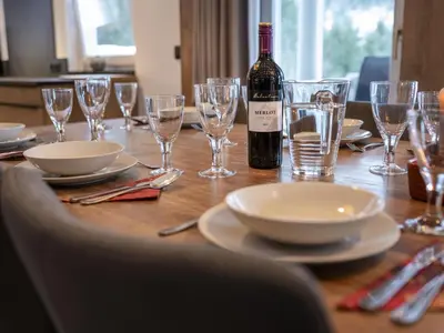 Getränke in der Unterkunft Holiday Home Steindlwald by Interhome