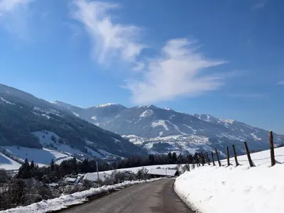 Naturlandschaft in der Nähe des Chalets