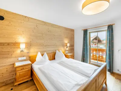 Ein Bett oder Betten in einem Zimmer der Unterkunft Chalet Bergerlodge by Interhome