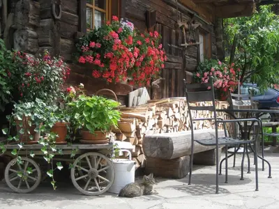 Grundriss der Unterkunft Chalet Auer's Zuahäusl