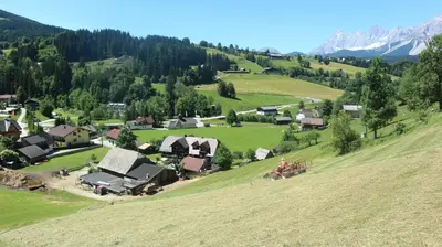 Naturlandschaft in der Nähe des Chalets