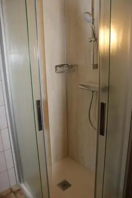 Ein Badezimmer in der Unterkunft Haus Magdalena