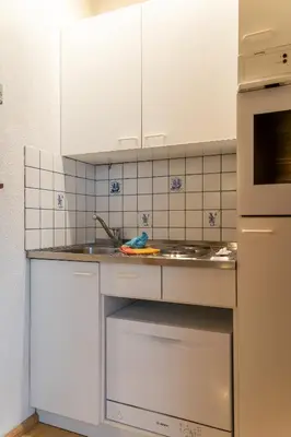 Küche/Küchenzeile in der Unterkunft Haus Sonja