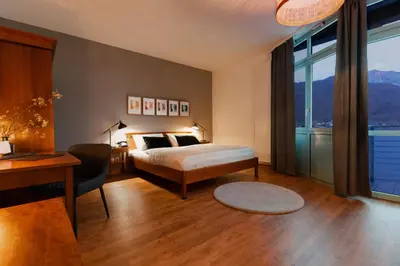 Ein Bett oder Betten in einem Zimmer der Unterkunft Hotel Esplanade