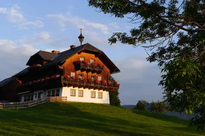 Naturlandschaft in der Nähe der Pension