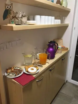 Essen in der Ferienwohnung oder in der Nähe