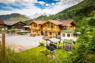 Naturlandschaft in der Nähe der Ferienwohnung