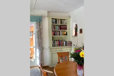 Die Bibliothek in der Ferienwohnung