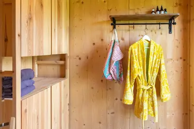 Grundriss der Unterkunft Haus am Salz mit Sauna