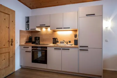 Küche/Küchenzeile in der Unterkunft Aparthotel Stadler