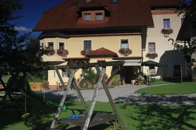 Ein Kinderspielbereich in der Unterkunft Pension Pichler