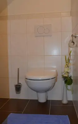 Ein Badezimmer in der Unterkunft Haus Trausner
