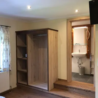 Ein Badezimmer in der Unterkunft Gästehof Annerl