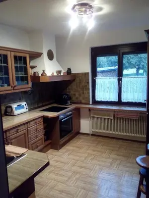 Küche/Küchenzeile in der Unterkunft Ferienhaus Raumberg