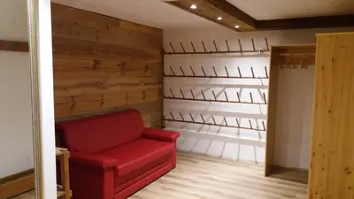 Ein Sitzbereich in der Unterkunft Wagnerhof