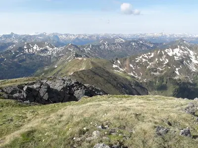 Naturlandschaft in der Nähe des Ferienhauses