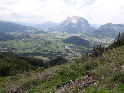 Naturlandschaft in der Nähe des Ferienhauses