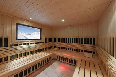 TV/Unterhaltungsangebot in der Unterkunft Superior Hotel Edelweiss