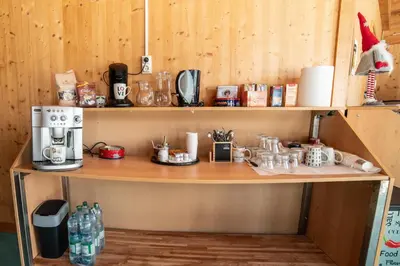 Kaffee-/Teezubehör in der Unterkunft Raddörfl