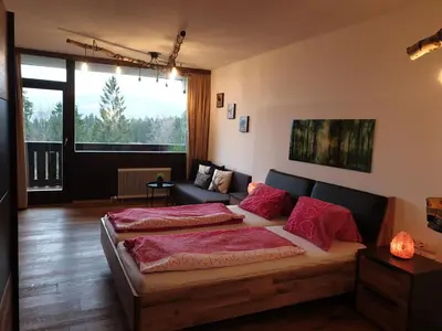 Ein Bett oder Betten in einem Zimmer der Unterkunft Apartment Noemi