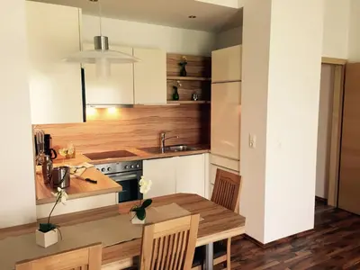 Küche/Küchenzeile in der Unterkunft Das Ferienhaus