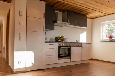 Küche/Küchenzeile in der Unterkunft Schlicki´s Appartement