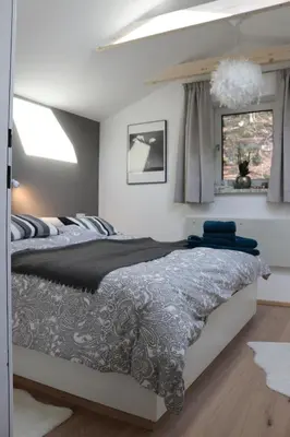 Ein Bett oder Betten in einem Zimmer der Unterkunft Haus Berger