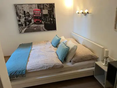 Ein Bett oder Betten in einem Zimmer der Unterkunft Haus Berger