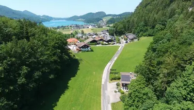Naturlandschaft in der Nähe des Ferienhauses