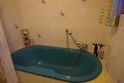Ein Badezimmer in der Unterkunft Ferienwohnung Daniela