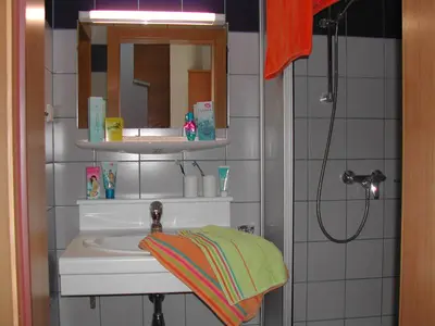 Ein Badezimmer in der Unterkunft Ferienwohnung 11 Planneralm